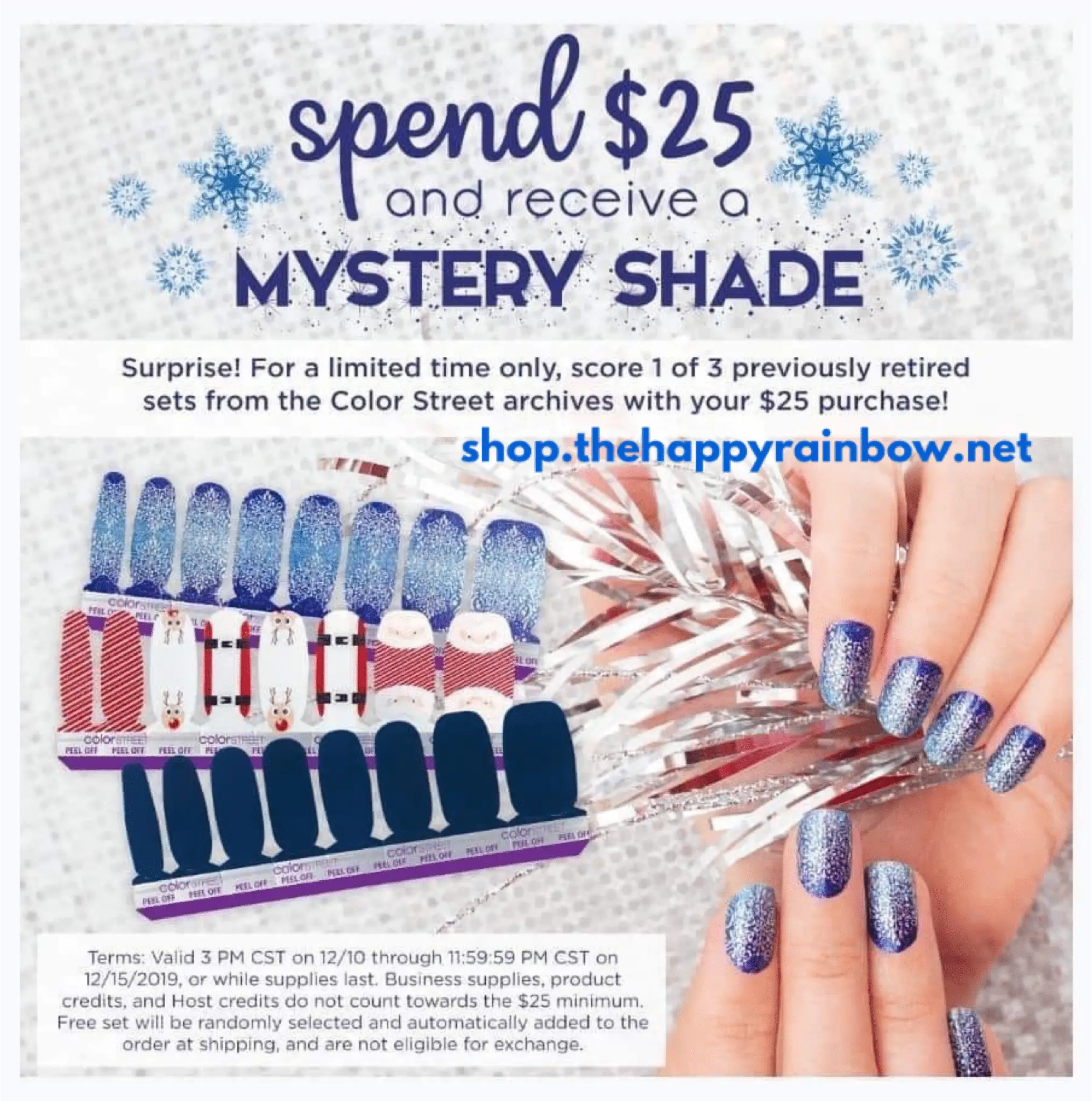 Free Color Street Mystery Shade with Every $25 Purchase - Emazingly Polished