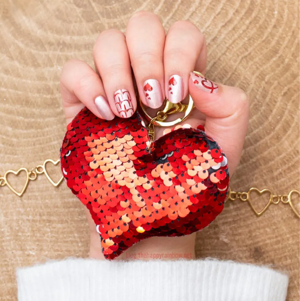 Photo of Helping Hands Heart Disease Awareness nail polish