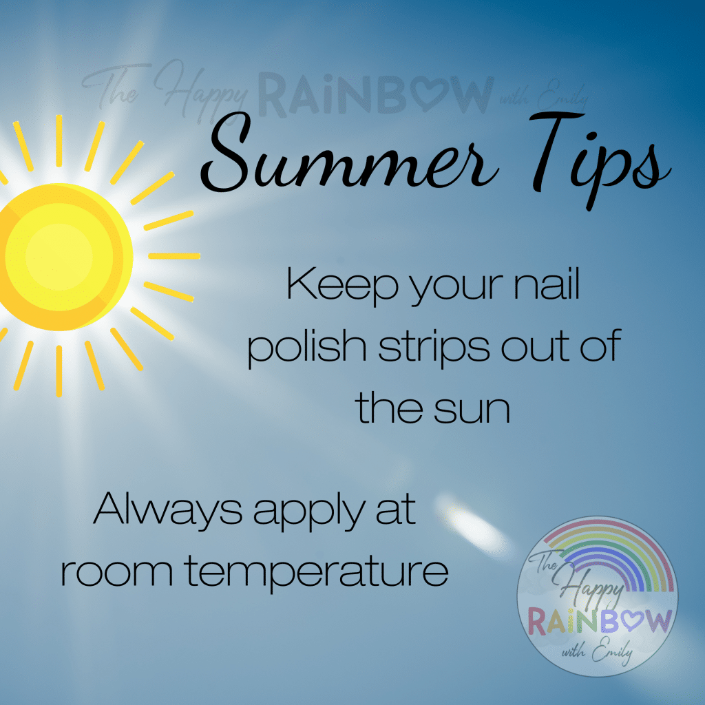 the beginner's guide to Color Street summertime tips for nail polish strips