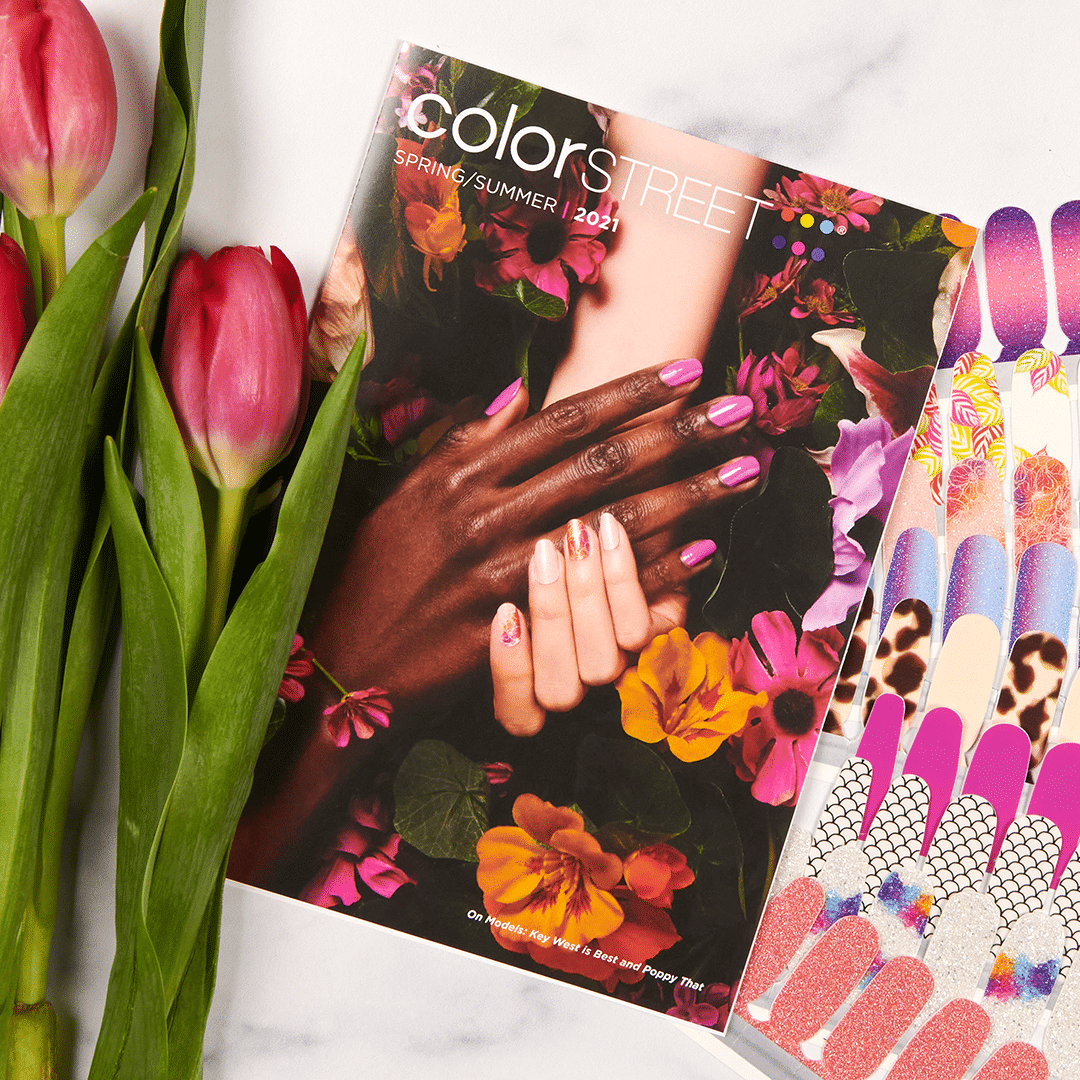 Get Ready for Spring! Color Street Spring 2021 Catalog Emazingly Polished