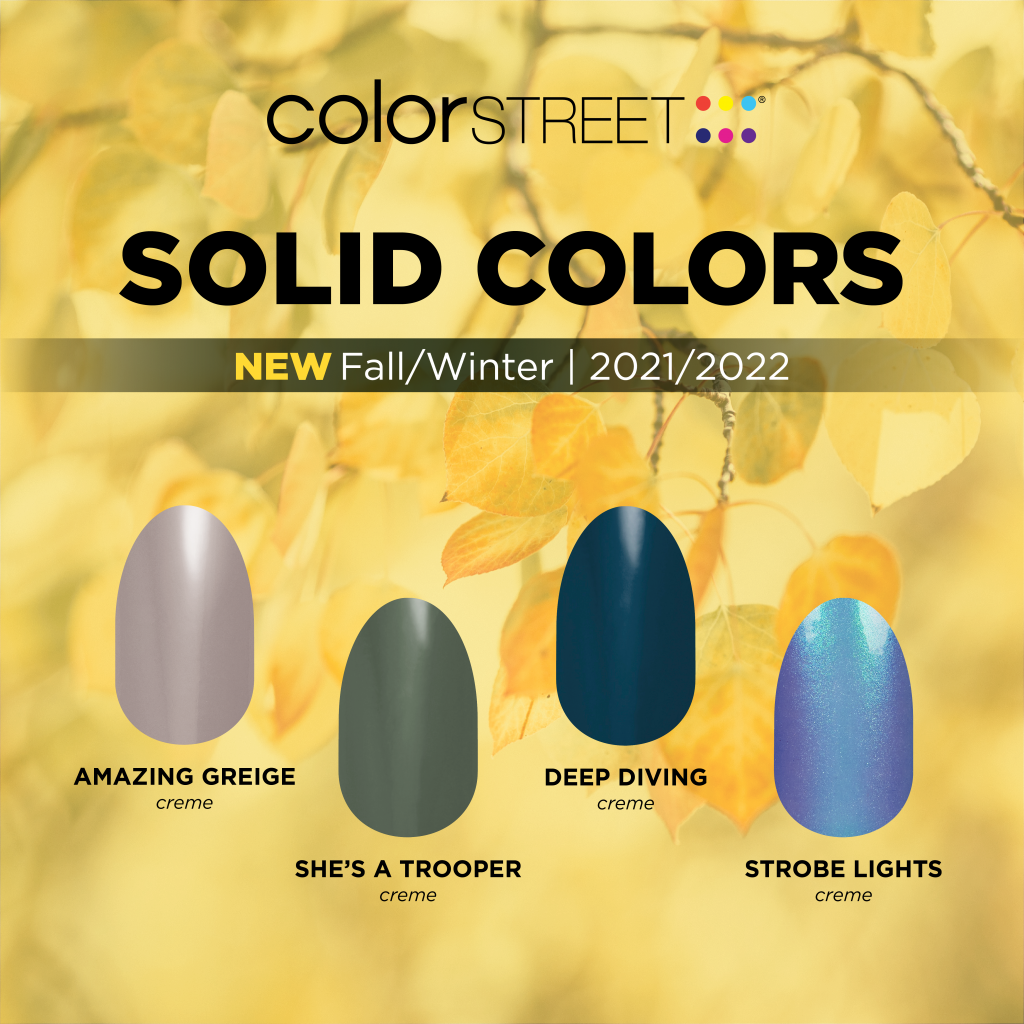 Exciting Color Street Fall Launch 2021 Emazingly Polished