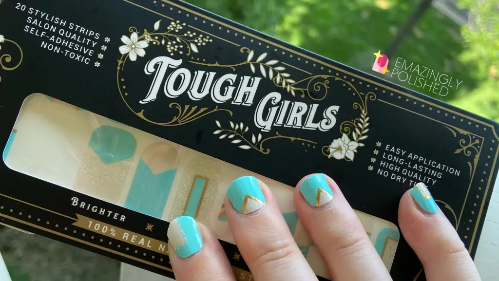 Tough girls is one of the best non mlm nail polish strips brands